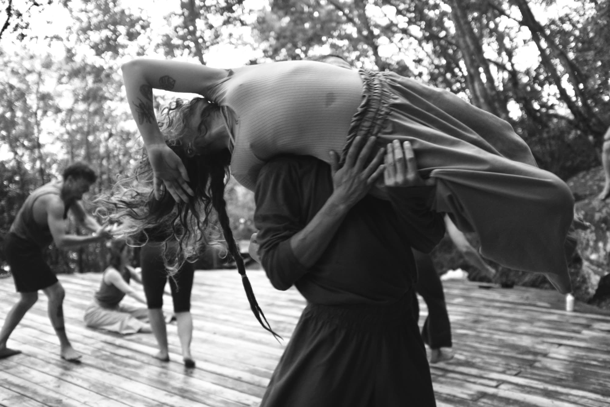 Contact improvisation photograph 27 by Amanda Roth