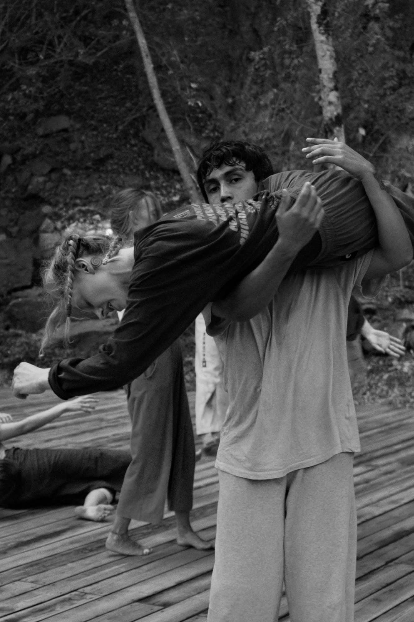Contact improvisation photograph 2 by Amanda Roth